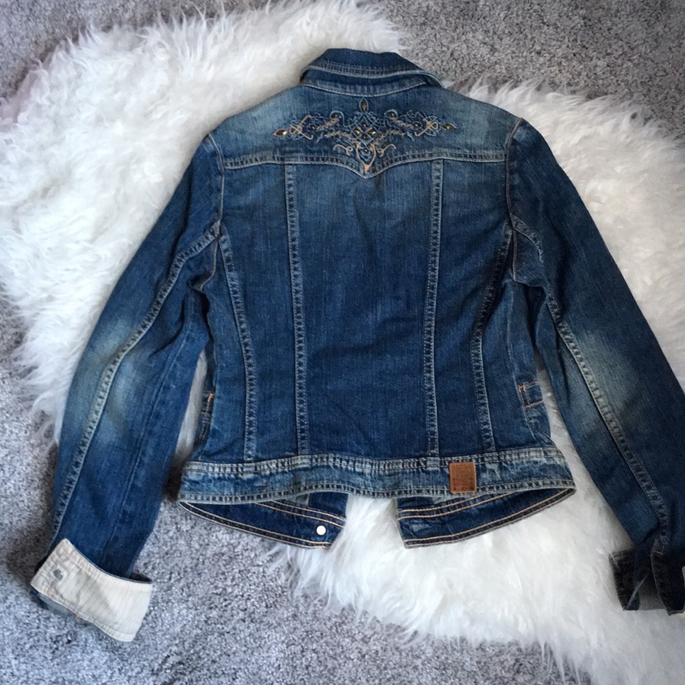 ❌SOLD ❌Adorable Guess Jeans Jean Jacket - Picture 3 of 7